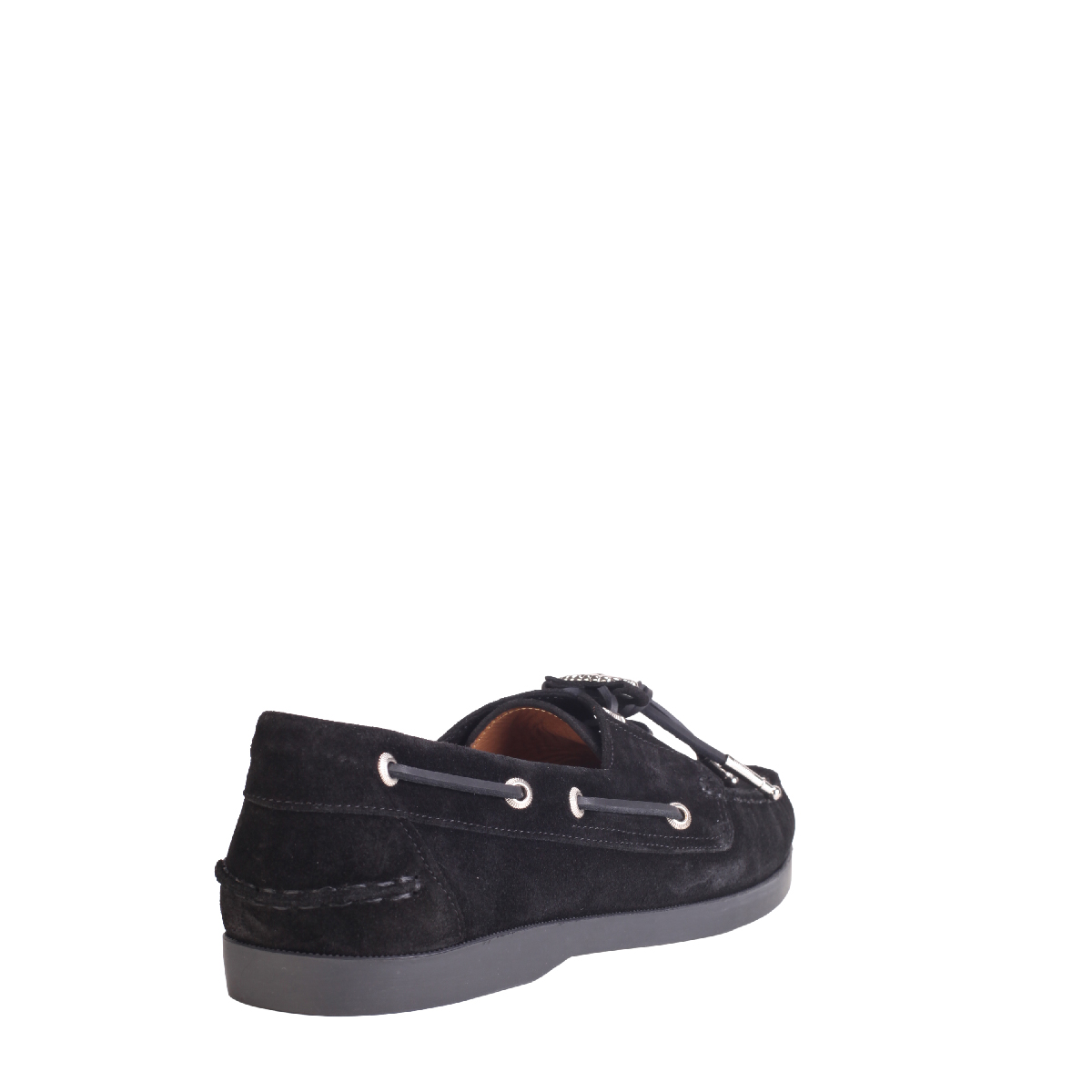  Toga virilis aj1486 black suede boat shoes man 