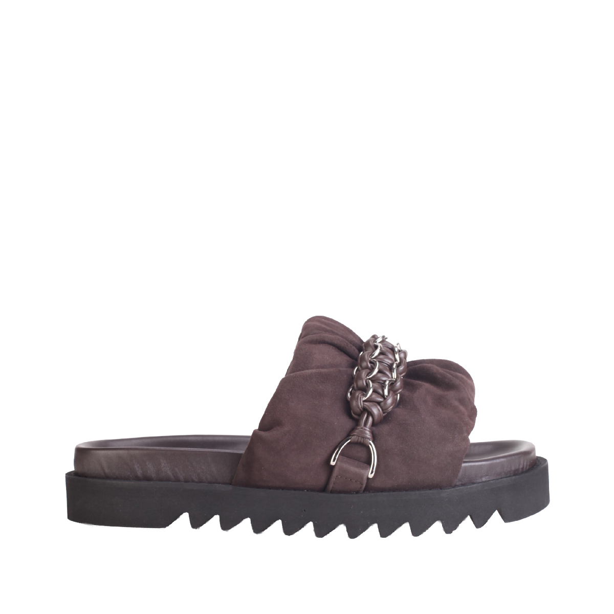 Toga virilis aj1488 chocolate leather sandal man 