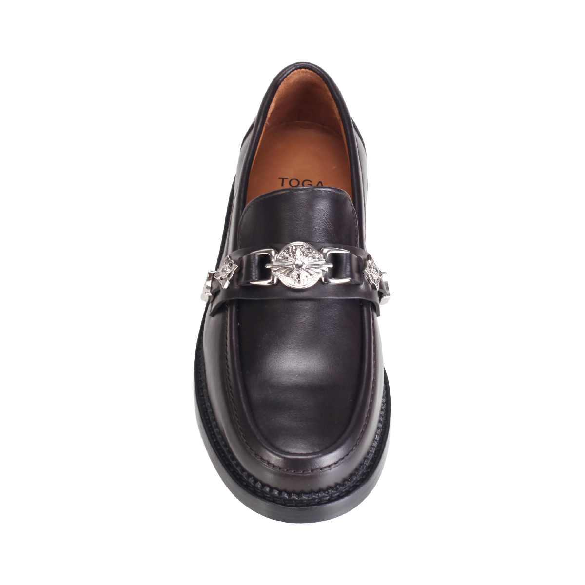  Toga virilis AJ826 brown leather loafer 