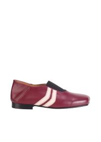 Egonlab Ballerina strap burgundy loafer men