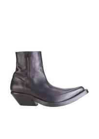 Egonlab spike boot black leather man 
