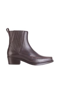 Nullus chelsea boot dark brown leather man