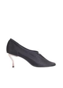 Nicole Saldaña Harper Black heel loafer woman 