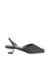 Nicole Saldaña Syd strap mule black woman