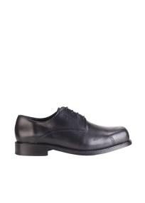 Stefan Cooke black leather shoes man  