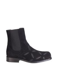 Stefan Cooke black chelsea boots man 