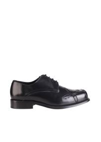 Slashed shoes black men 
