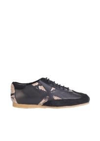 Stefan cooke black trainers men 