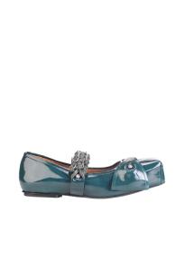 Toga Pulla AJ1411 green balet flats Woman 