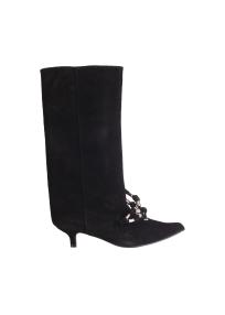 Toga Pulla AJ1420 black suede boots Woman