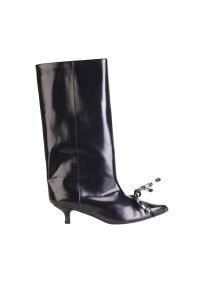 Toga Pulla AJ1420 black leather boots Woman