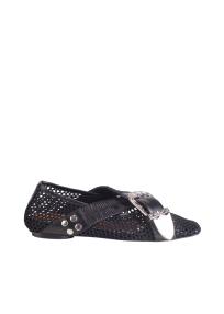 Toga Pulla AJ1434 Black Ballerina shoes woman 