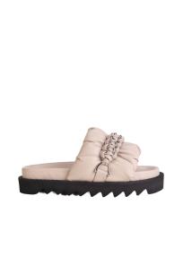 Toga Pulla AJ1463 beige leather sandal woman 