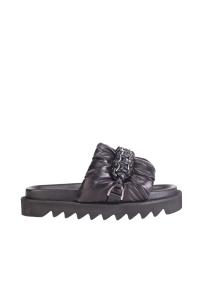 Toga Pulla AJ1463 black leather sandal woman 