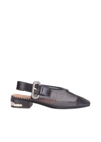 Toga Pulla AJ897 black mesh sandal woman