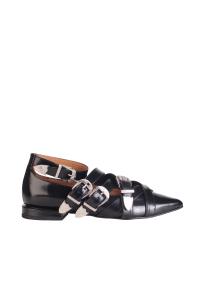 Toga Pulla AJ926 buckle leather shoes Women 