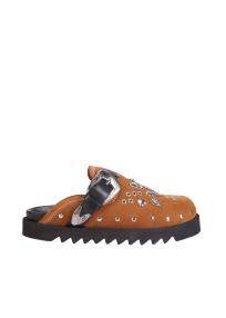 AJ1066 Suede Slippers Kaki men 