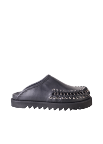 Toga Virilis AJ1424 leather slipper black man 