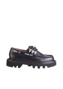 Toga Virilis AJ1431 Black leather lace up shoes man 