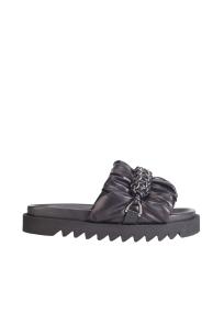 Toga virilis aj1488 black leather sandal man 